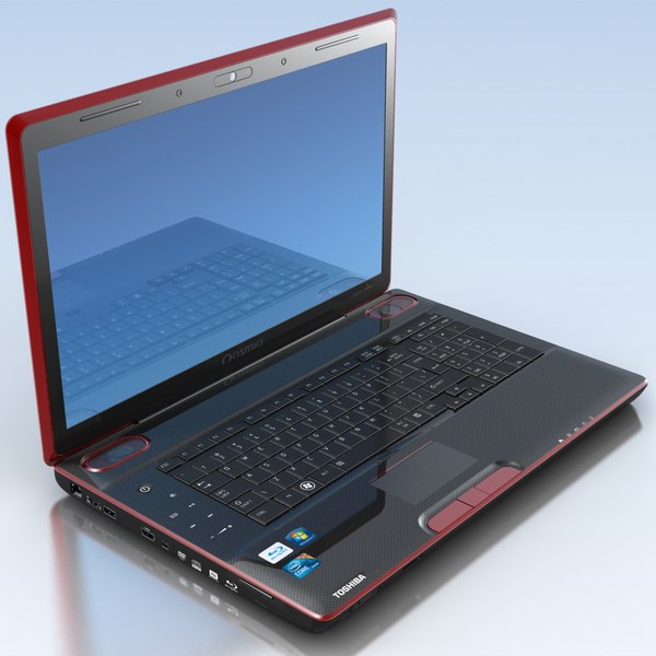 3ds max notebook toshiba qosmio x500 - Notebook TOSHIBA Qosmio X500.MAX by 3DLocker